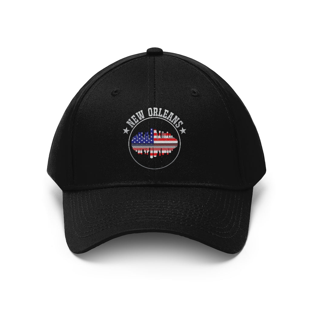 Unisex Twill Hat Higher Quality Materials(new orleans)