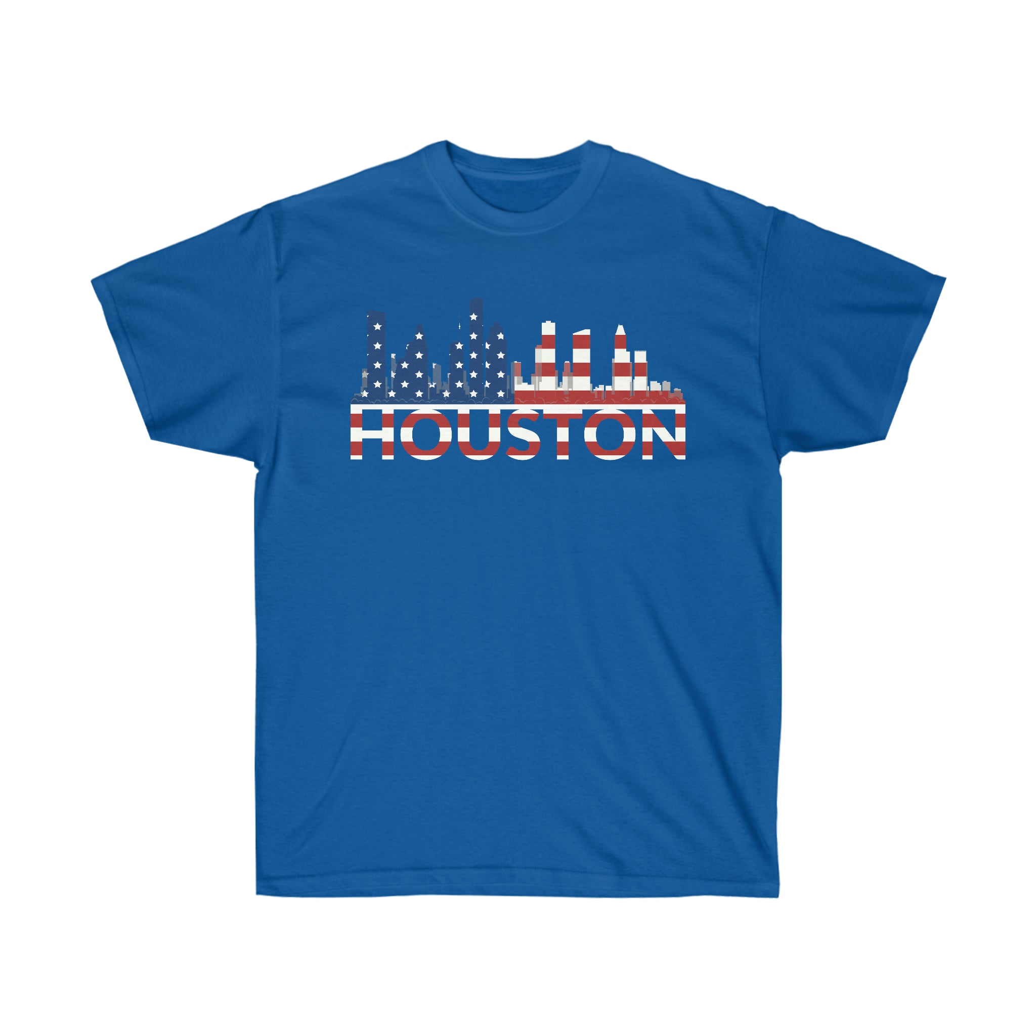 Unisex Ultra Cotton Tee "Higher Quality Materials"(HOUSTON)