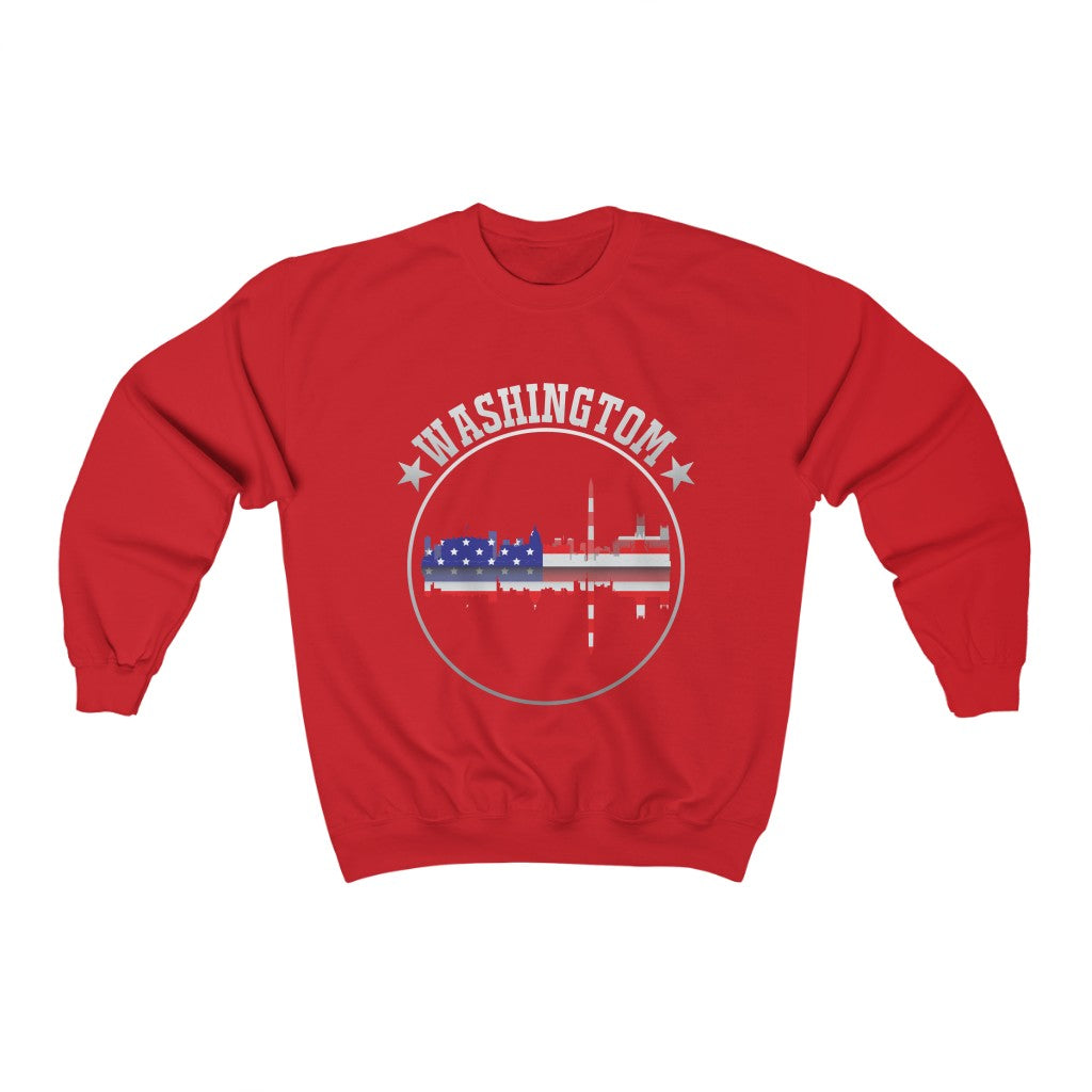 Unisex Heavy Blend™ Crewneck Sweatshirt "Higher Quality Materials" (Washington)