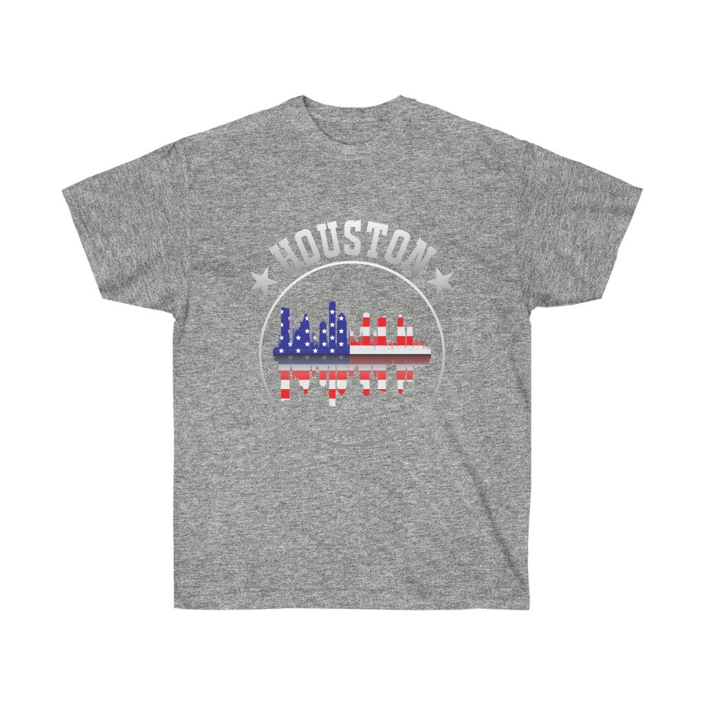 Unisex Ultra Cotton Tee "Higher Quality Materials"(HOUSTON)