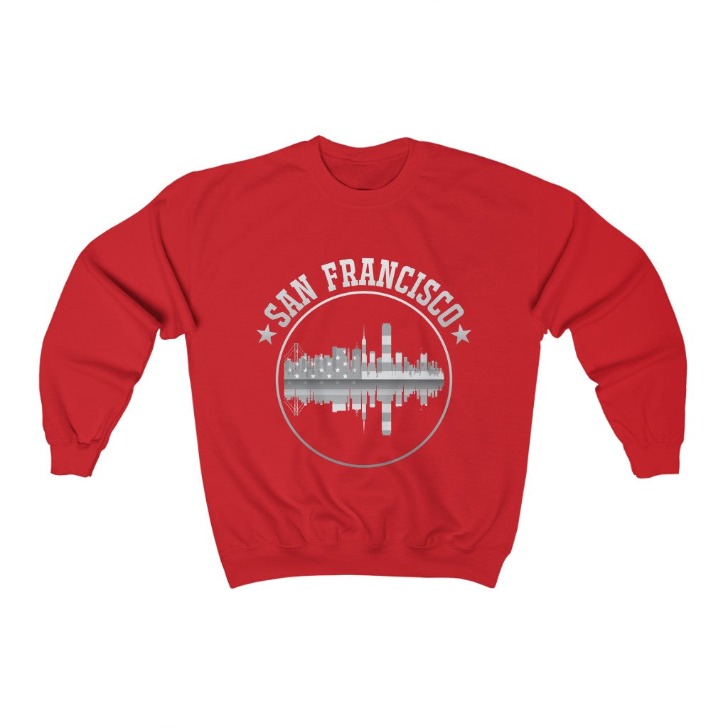 Unisex Heavy Blend™ Crewneck Sweatshirt "Higher Quality Materials" (San Francisco)