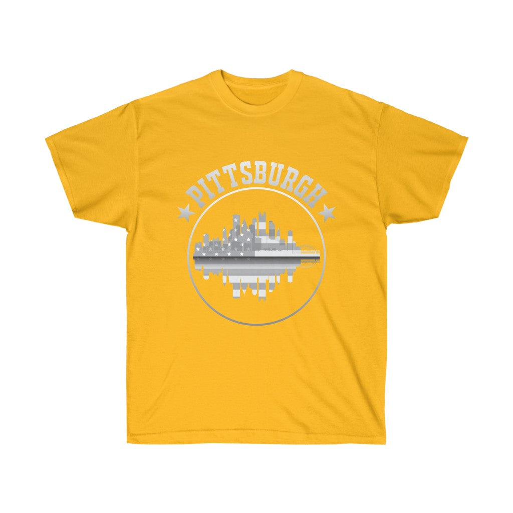 Unisex Ultra Cotton Tee "Higher Quality Materials"(PITTSBURGH)