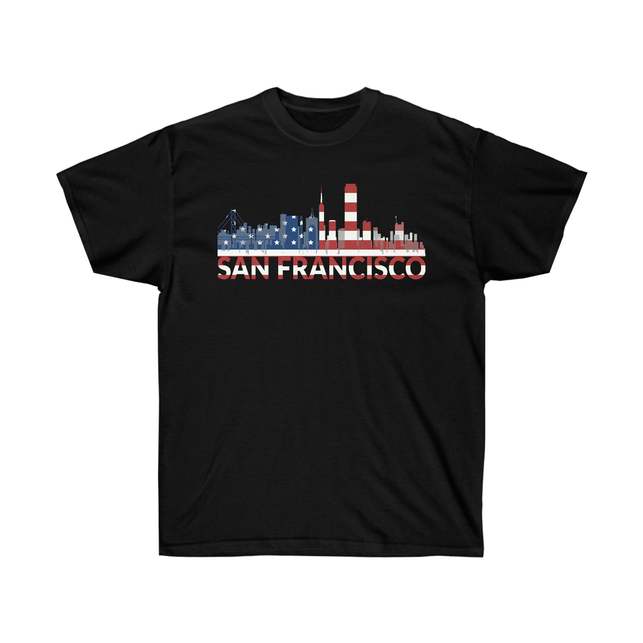 Unisex Ultra Cotton Tee "Higher Quality Materials"(SAN FRANCISCO)