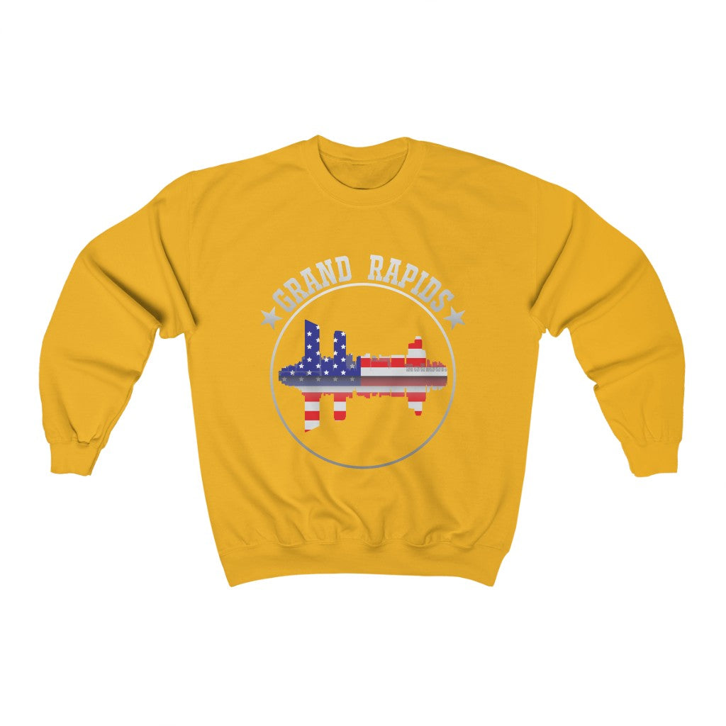 Unisex Heavy Blend™ Crewneck Sweatshirt "Higher Quality Materials" (Grand Rapids)