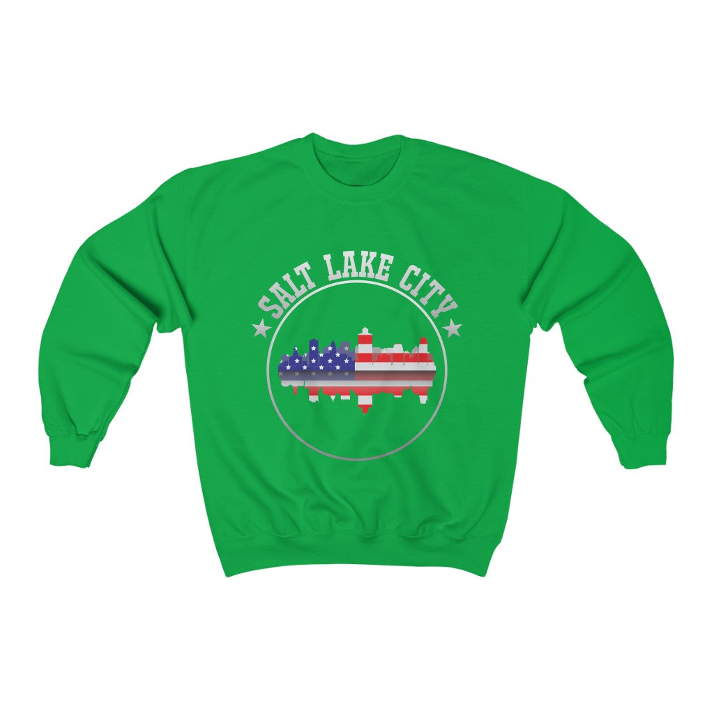 Unisex Heavy Blend™ Crewneck Sweatshirt "Higher Quality Materials" (Salt Lake City)